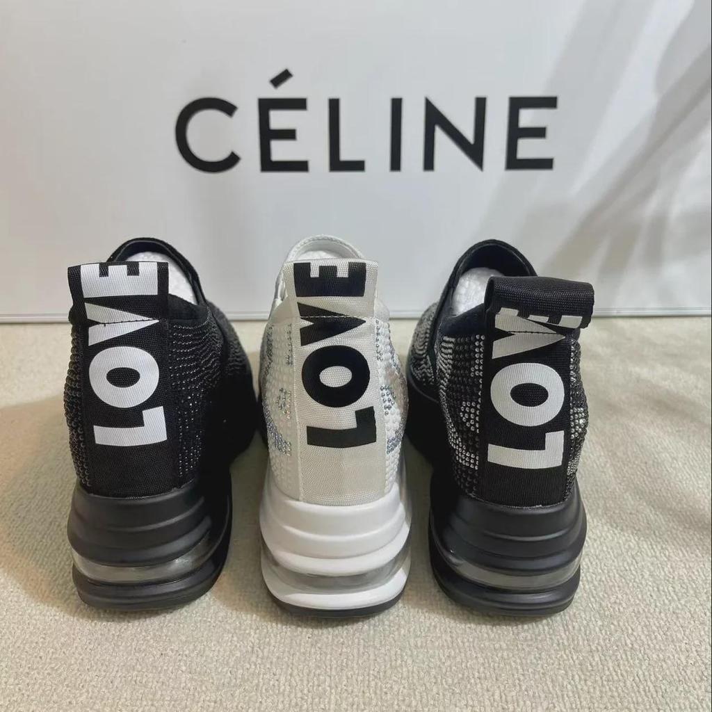 2025 Весна/Осень Белые Туфли со Стразами - Стильные Высококачественные Корейские Женские Кроссовки