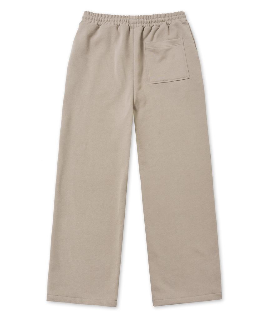 BROWNBREATH Tag Sweat Pants - Beige