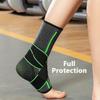 Модернизированный защитный бандаж для поддержки лодыжки Футбол Баскетбольный бандаж для защиты лодыжки