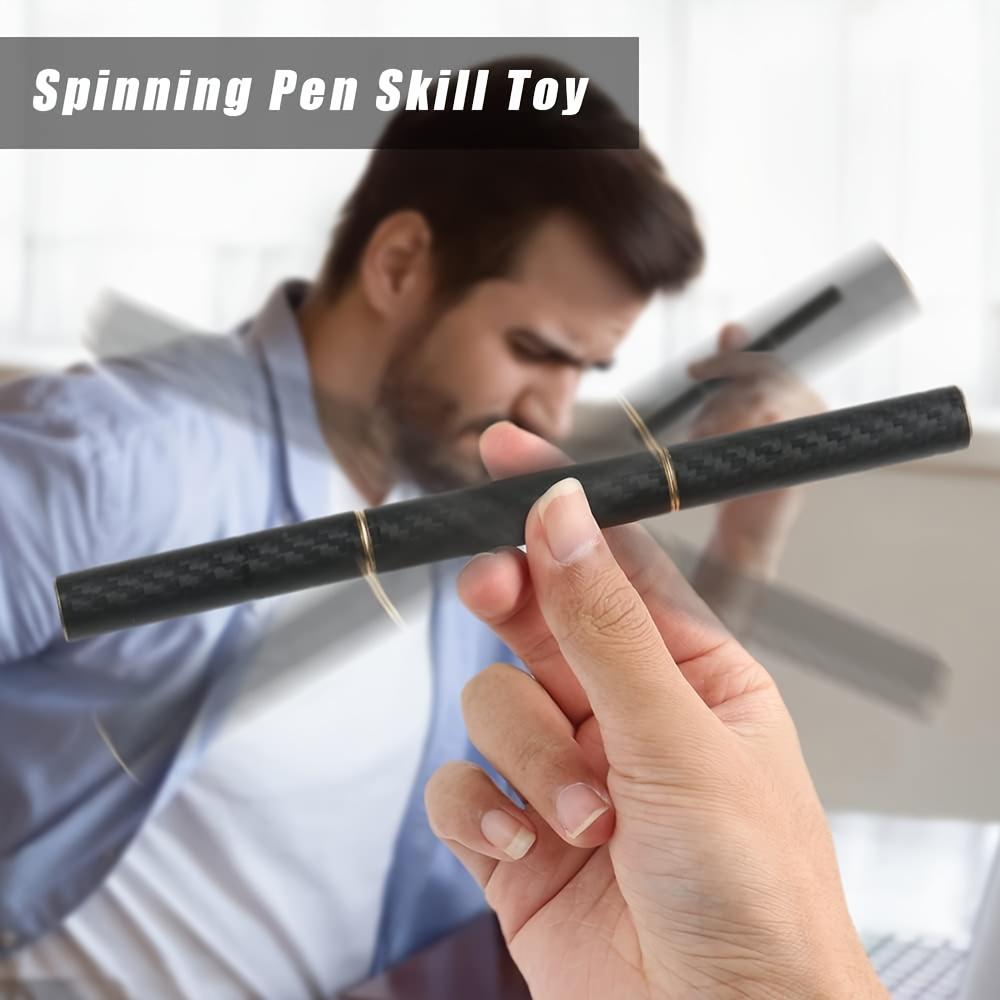 Спиннер-спиннер, игрушки для снятия стресса для взрослых, магнитный металлический углеродное волокно, трехсекционная вращающаяся палочка, креативный подарок