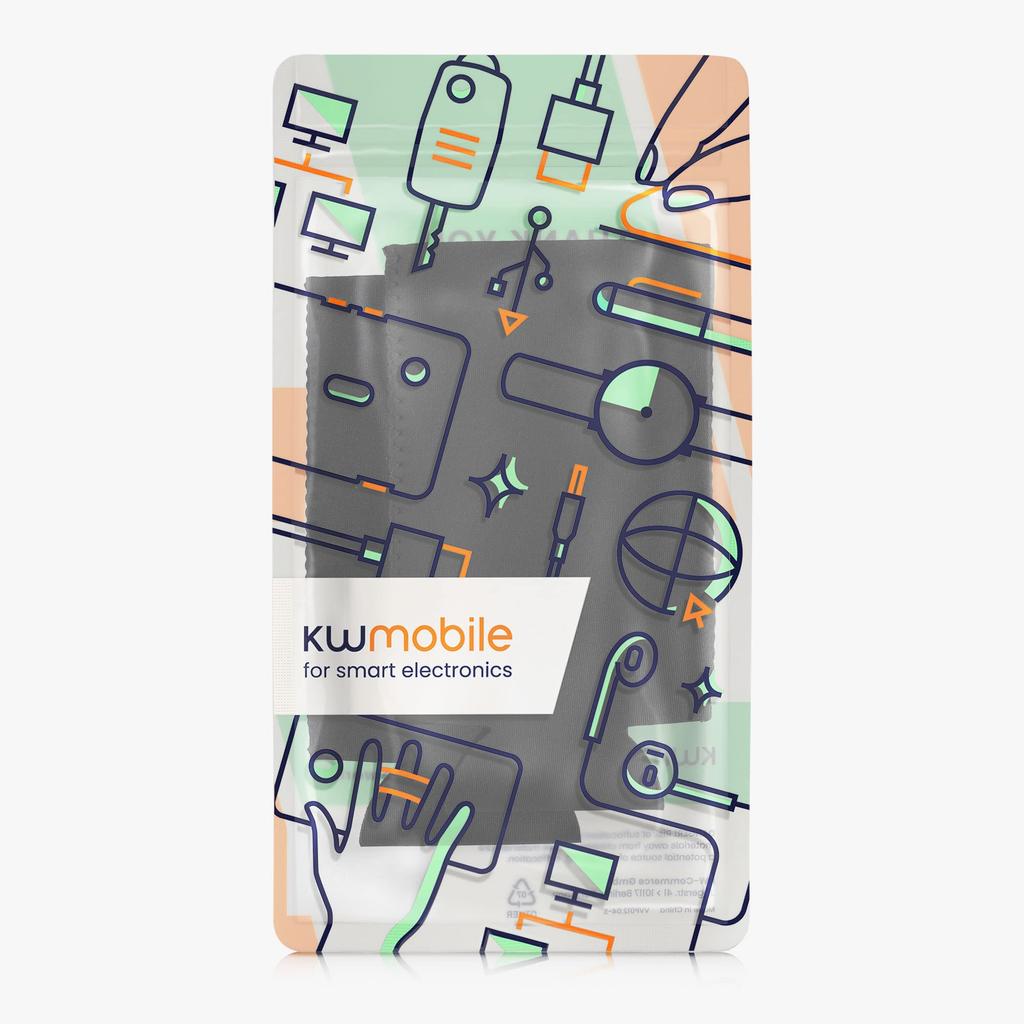 Kwmobile 2x Чехол-охладитель для банок 500 мл Держатель-охладитель для банок Черный - -
