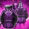 Толстовки с принтом самураев 3D для мужчин Armor Knights Graphic Hooded Hoody Kid Fashion Cool Sweatshirts Winter Harajuku Top Pullover