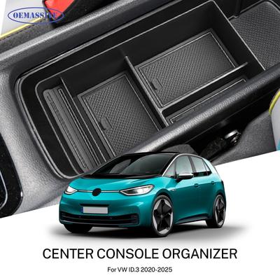 Для VW ID3 -2025 Органайзер-лоток для центральной консоли Ящик для хранения подлокотника Другие аксессуары для интерьера для моделей Volkswagen