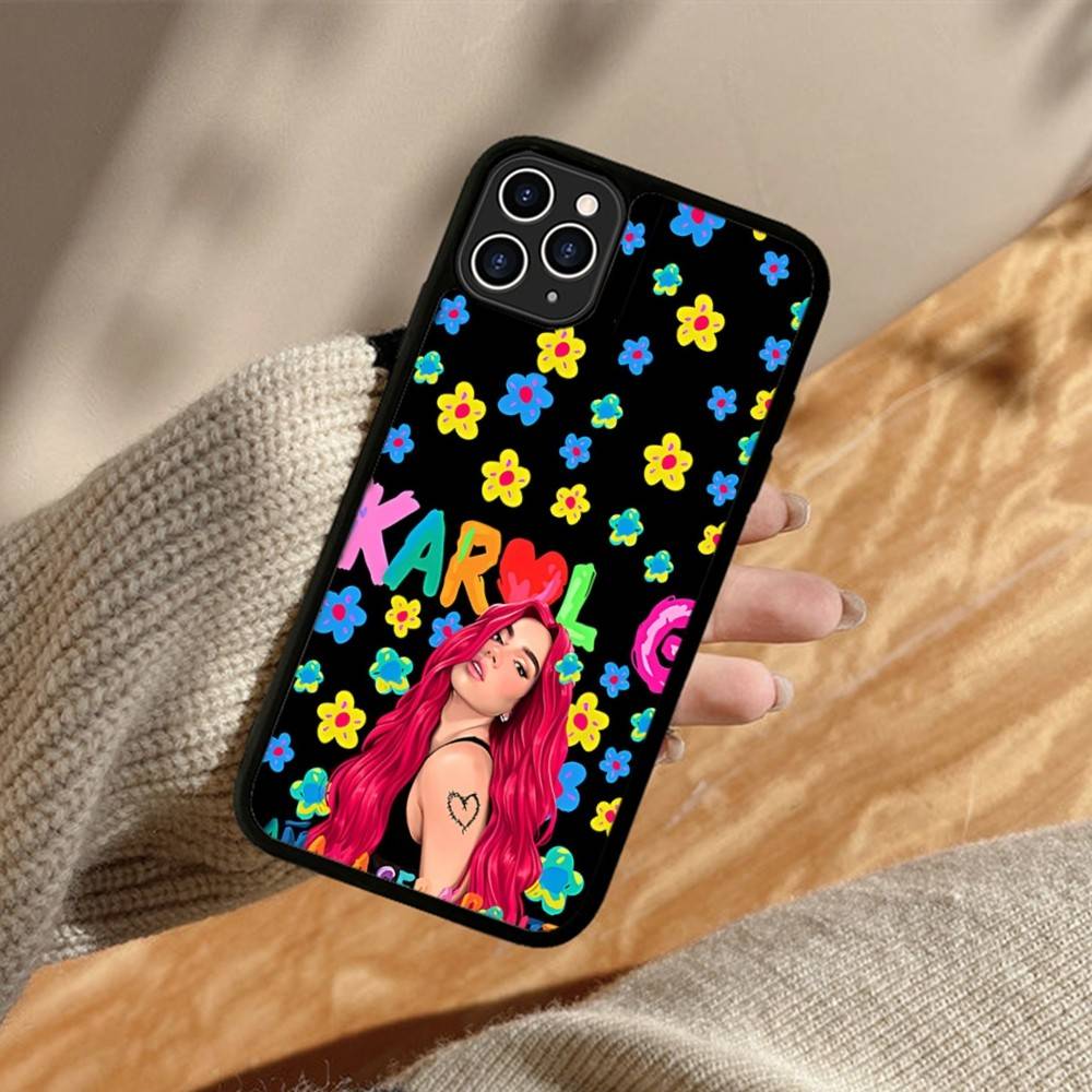 Karol G Manana Phone Case Silicone PC+TPU For For IPhone 11 12 13 14 15 16 Plus Pro Max Cover