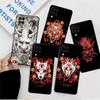 Чехол-маска Самурая Они для Samsung Galaxy A52 A12 A51 A32 A21s A71 A32 5G A12 A22 A53 A31 A13 A72 A02s A41 A03 A04, чехол для телефона