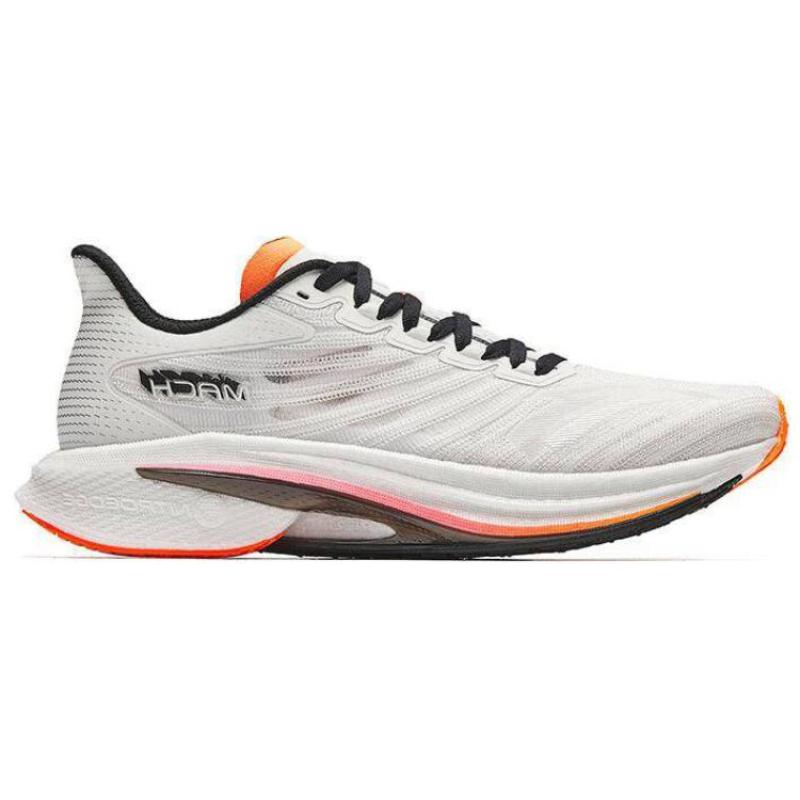 Anta MACH 4.0 Низкие A GRIP PRO Тест на физическую подготовку, Медицинский осмотр, Беговые кроссовки для соревнований Мужские Бело-серебристые Кроссовки 112435583-1