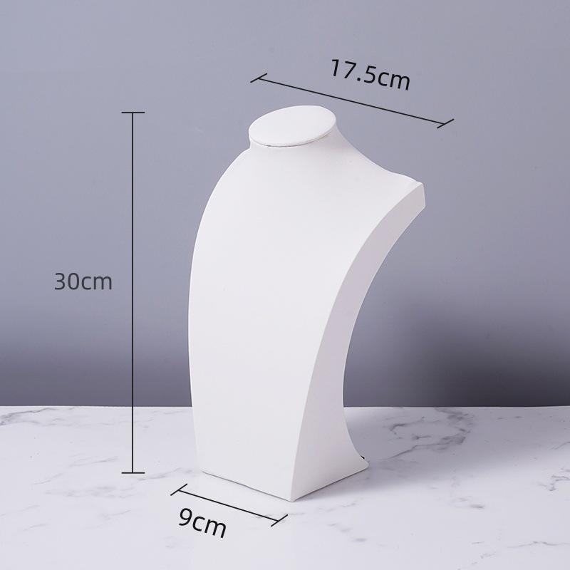 Flannel Necklace Display Stand - Portrait Jewelry Holder