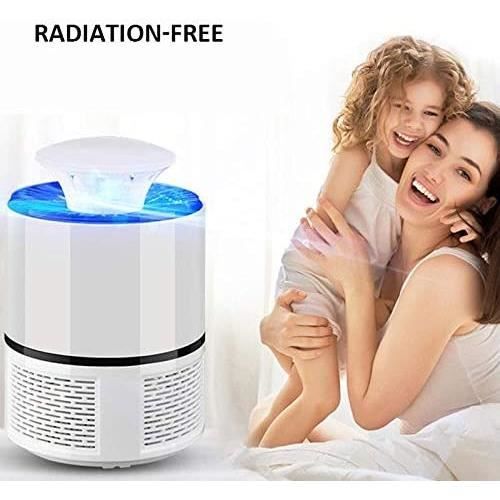 Tonywu Papillon Mouche Guecirc;pe LED Veilleuse Lampe Bug Insectes Lumiegrave;res Tuer Ravageur Zapper Reacute;pulsif 110 V - 220 V