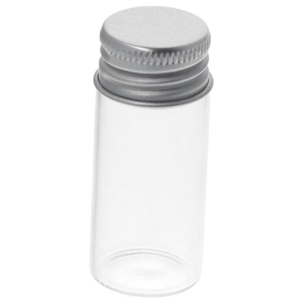 1/12 шт. Прозрачные 10 мл флаконы для образцов, маленькие пустые банки, флаконы для поделок своими руками, жидкости, порошок, семена