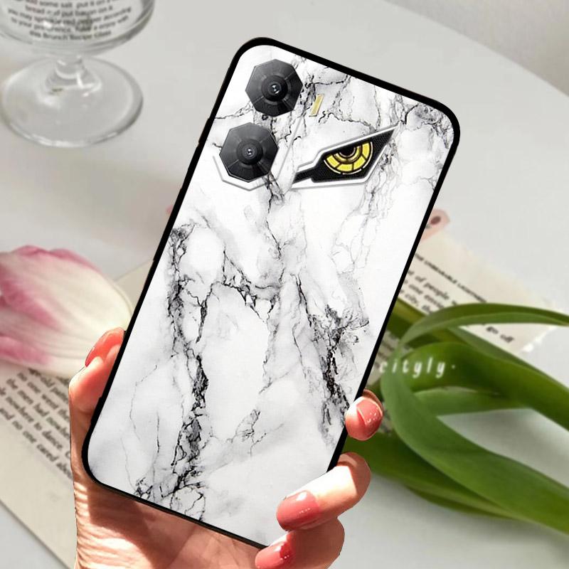Soft Back Cover For ZTE Nubia Neo 3 5G Z2464N Phone Case Cool Wolf Lion Silicone Black TPU Funda For Nubia Neo3 Protective Shell