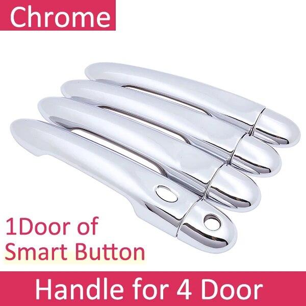 Для Renault Grand Scenic III XMOD 2010 2011 2012 2013 2014 2015 2016 хромированная крышка дверной ручки внешние автомобильные наклейки аксессуары