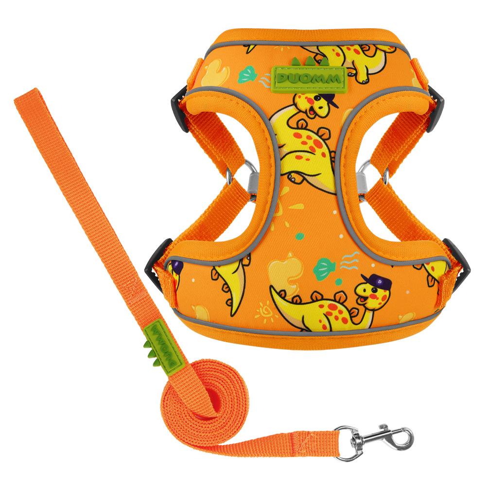 Новый жилет для домашних животных, ремень для маленьких собак, светоотражающий трос для собак