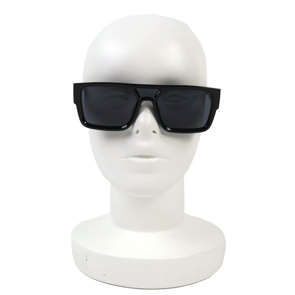 Great LOUIS VUITTON sunglasses LV Sleek Square black mens Z2062E Used