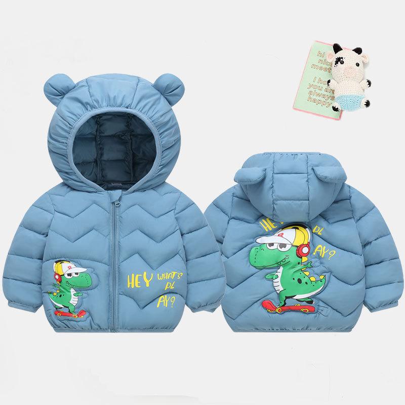 Зимняя Новинка для Девочек Детская Хлопковая Одежда Теплые Пальто