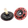 HD Red Hella Super Loud Compact Electric Blast Tone Air Horn 12V 115DB For Motorcycle Car 2pcs Speaker Horns Russian Warehouse