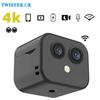 WiFi Мини Камера 4K HD Камера Видеонаблюдения Ночного Видения Домашняя Видеокамера USB Перезаряжаемый Дистанционный Просмотр Для Внутреннего И Внешнего Видения