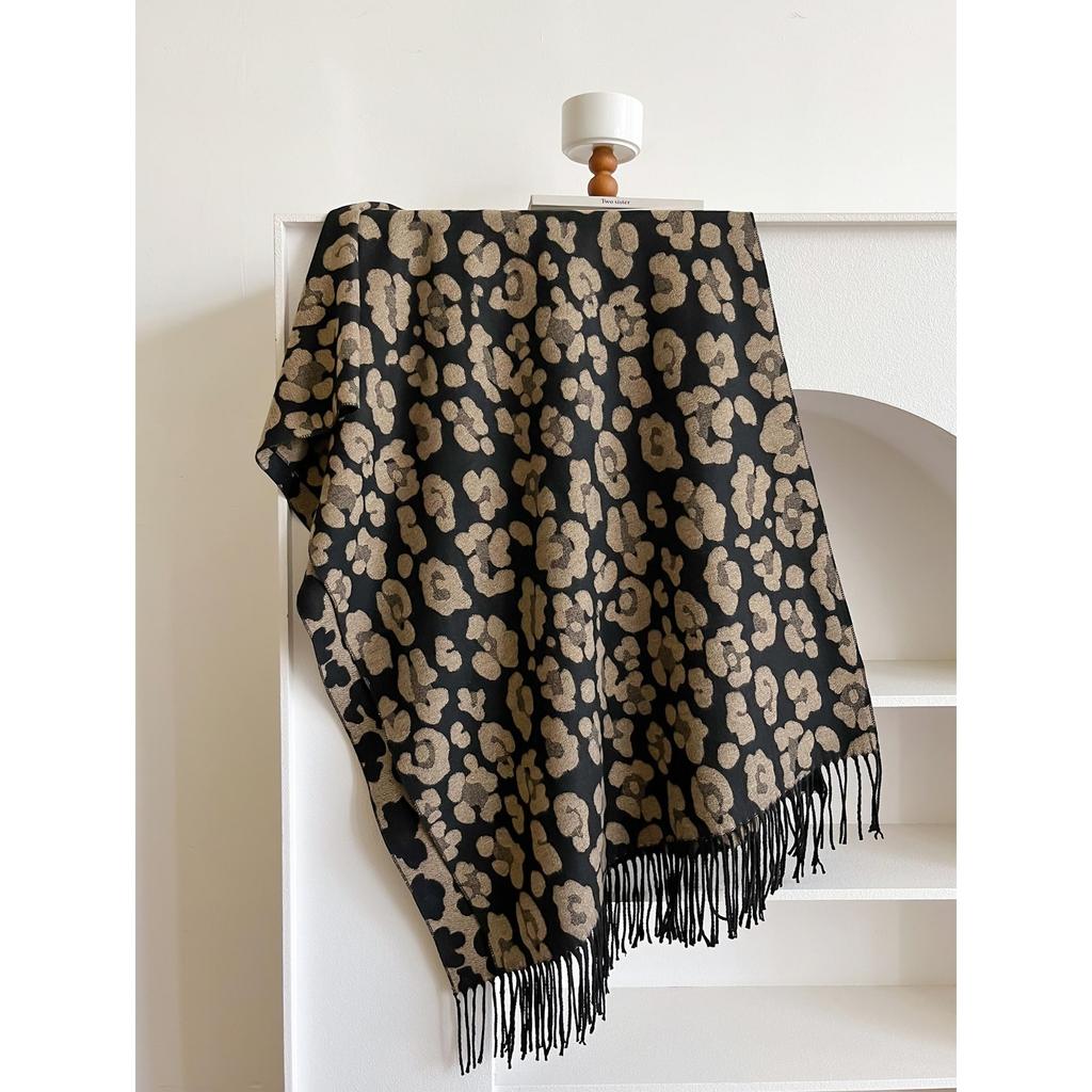 NEW Jacquard Women Pashmina Scarves Fringe Wrap Winter Warm Fashion Brands Designer Cashmere Two-sided Scarf Blanket Soft Shawls