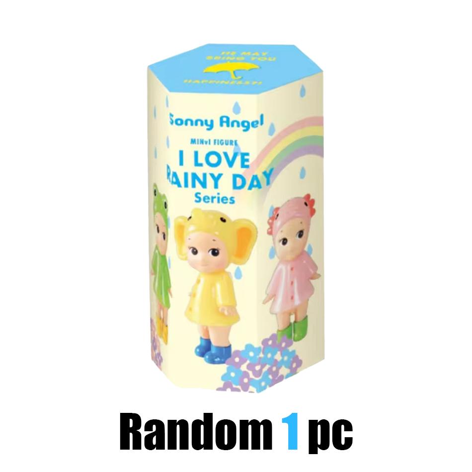 New  Sunny Angei I Love Rainy Day Series Blind Box Mini Figure Model Mystery Box Girl's Birthday Gifts Surprise Toy Gift