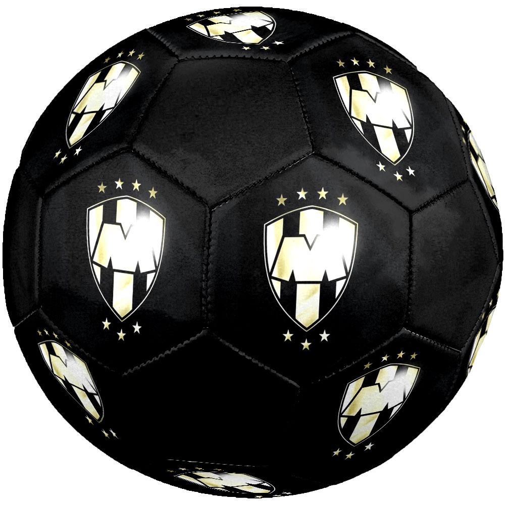 Футбольный мяч CF Monterrey, размер 5, машинная сшивка, ПВХ, прочный и с высоким отскоком, подходит для всех возрастов, фанатская атрибутика, для матчей и использования на улице.