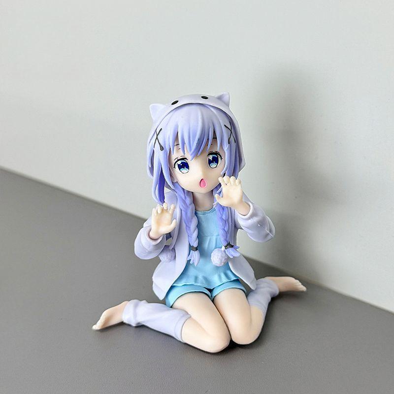 Фигурка Чика Чино Милое украшение на приборную панель автомобиля, украшение для рабочего стола, подарок для девочек