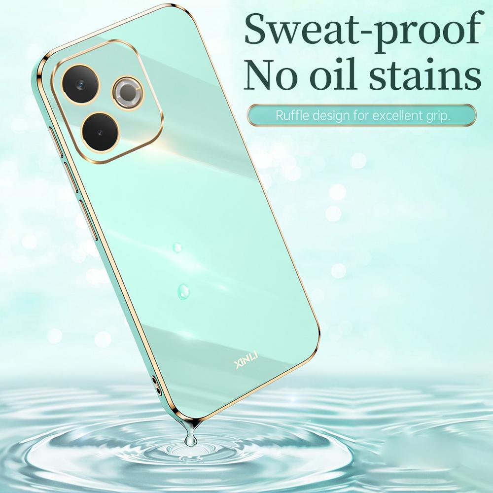 XINLI For Oppo A5 Pro 4G (Global)/5G (Global)/A5 Energy 5G (China) Case Ring Kickstand Electroplating TPU Phone Cover