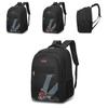 Oxford Backpack With Breathable Design 16in Laptop Bag Arc Shoulder Straps Unisex