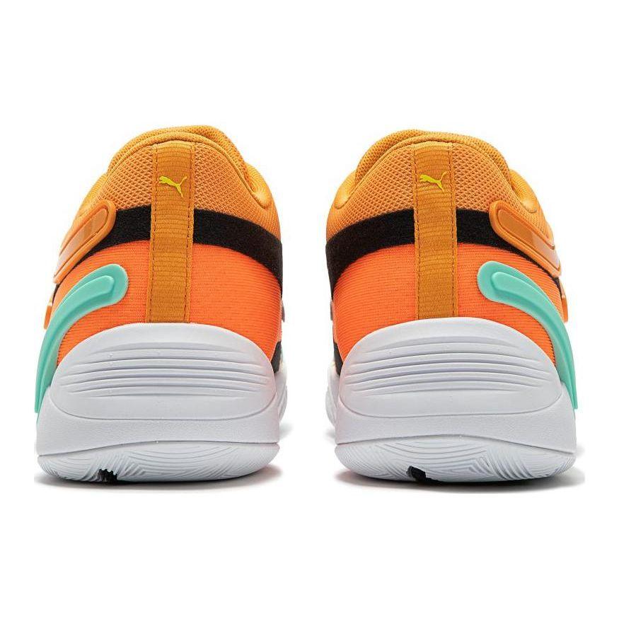 Puma Trc Blaze Court Fashion Versatile Non-Slip Durable Low-Top Basketball Shoes Men Sneaker Orange 376582-23