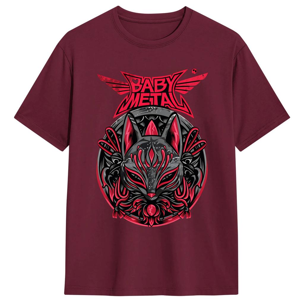 Babymetal World Tour 2026 Mens T Shirt Funny Tee Shirt Short Sleeve Round Collar TShirts 100 Cotton 4XL 5XL 6XL Clothing