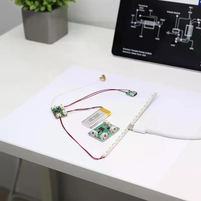 Touch Control 5V 2A LED Light Board Controller Low Voltage Rechargeable Fit Single Dual Color Light Panel Art Display Lighting Use