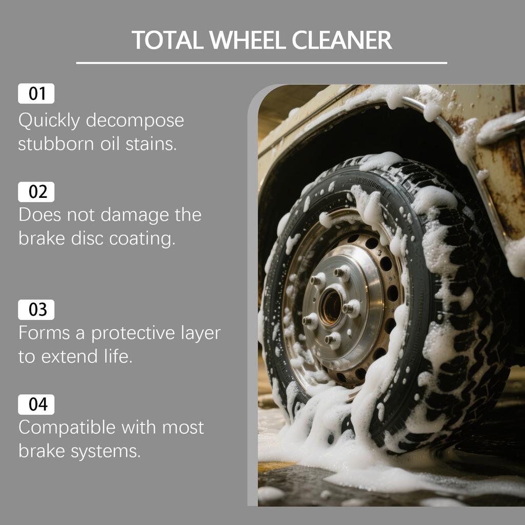 Brake Cleaner; Brake System Maintenance Agent; Brake Disc Decontamination Spray(120ml)