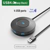 Многопортовый USB-хаб-удлинитель Type-C для ноутбука/настольного компьютера