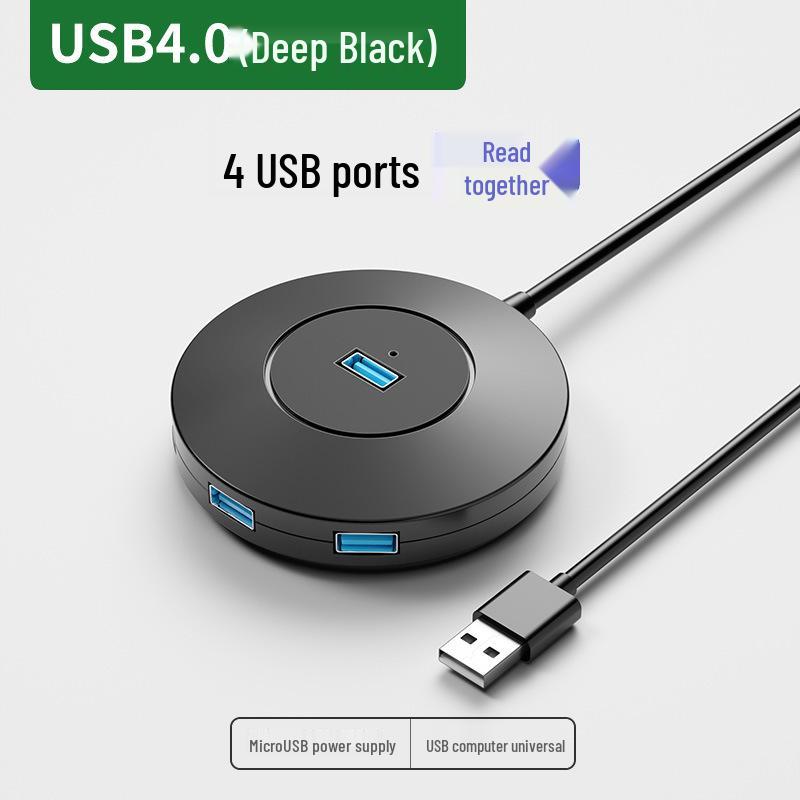 Многопортовый USB-хаб-удлинитель Type-C для ноутбука/настольного компьютера