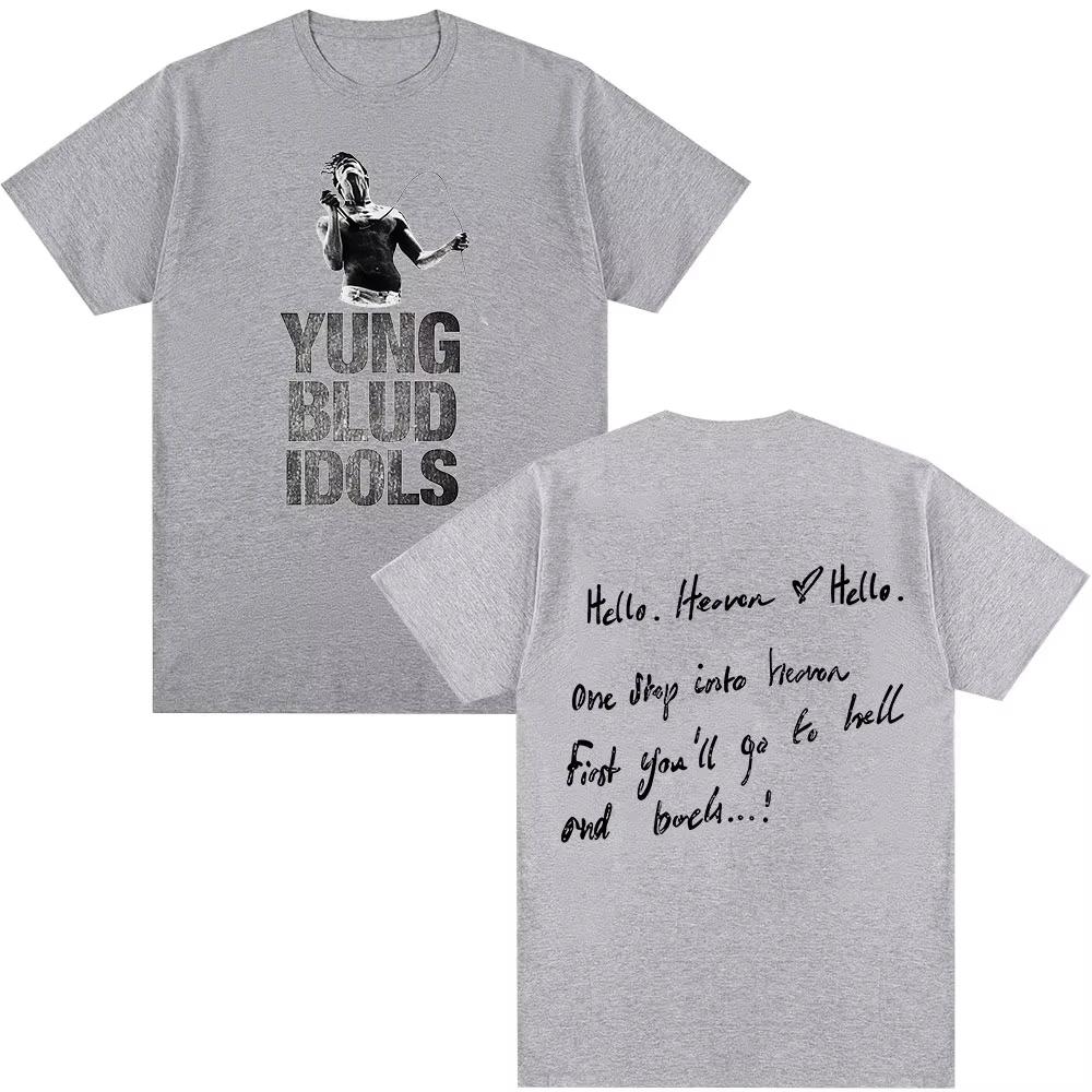 Yungblud IDOLS Album Tour 2026 T Shirt Men Women Hip Hop Short Sleeve Tshirts Casual Cotton Oversized Tee Shirt Tops Streetwear
