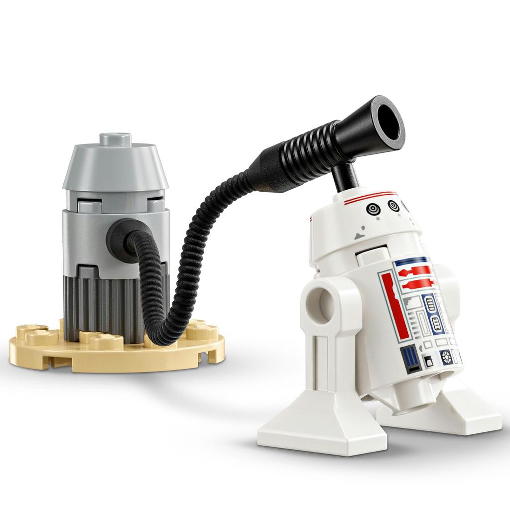 LEGO Star Wars Mandalorian and Starfighter Toy Birthday Present Block Educational Boys Girls Children 4 Years Old 5 Years Old 6 Years Old Space 75410