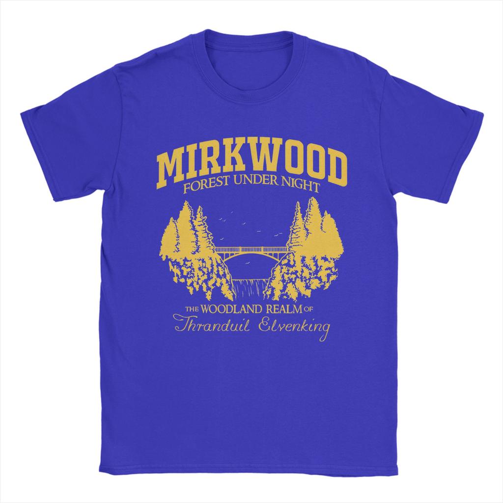Mirkwood Forest TShirt Unisex Women LLords Of The RRings Funny 100 Cotton Tee Shirt O Neck Short Sleeve T Shirts 4XL 5XL 6XL
