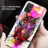 Soft Phone Case for Samsung Galaxy A21S A51 A71 A12 A50 A70 A31 A41 A02S A72 Shockproof Coque Shell Fashion Cartoon Owl