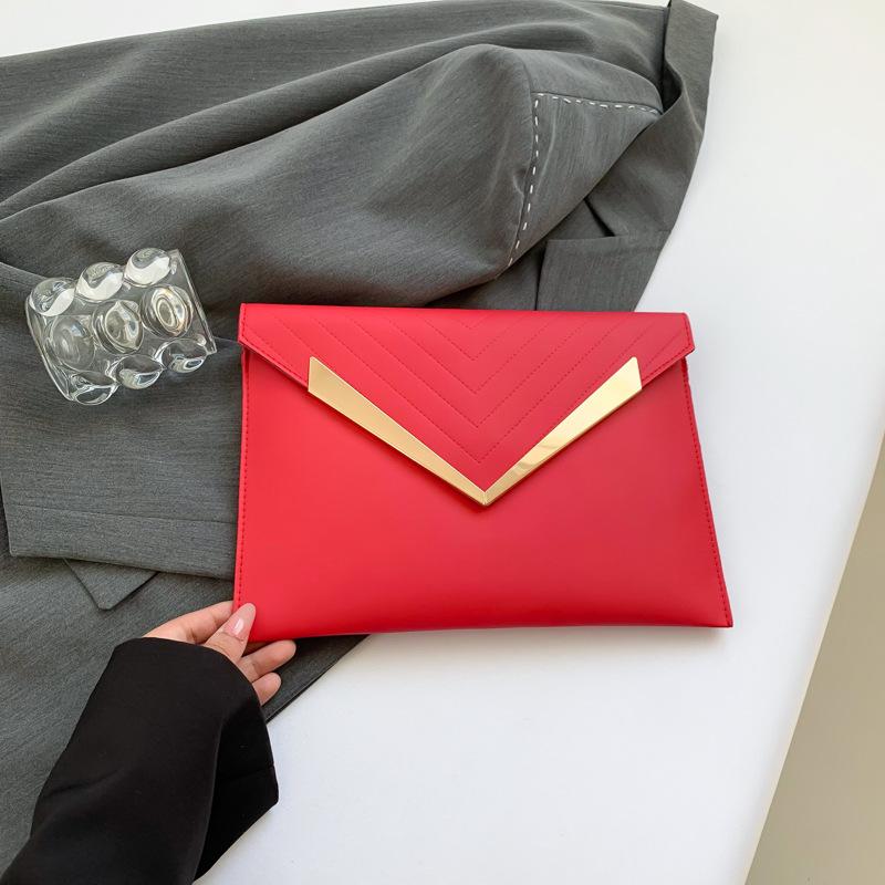 Высококачественная женская сумка-клатч с нишевым дизайном, модная сумка-конверт для мобильного телефона из твила с вышивкой нитками в иностранном стиле