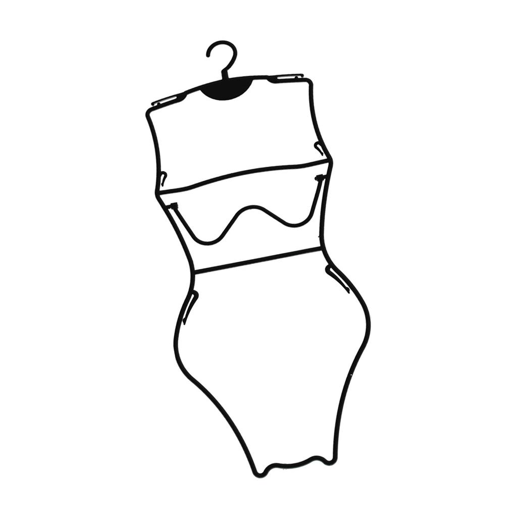 Вешалка для купальников Хранение и демонстрация Вешалка для одежды Стойка для демонстрации Вешалка для бикини и купальников Для пляжной одежды Бутиков Окно