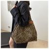 Tooxika Ретро Леопардовая сумка через плечо Новая простая сумка для поездок на работу через подмышку
