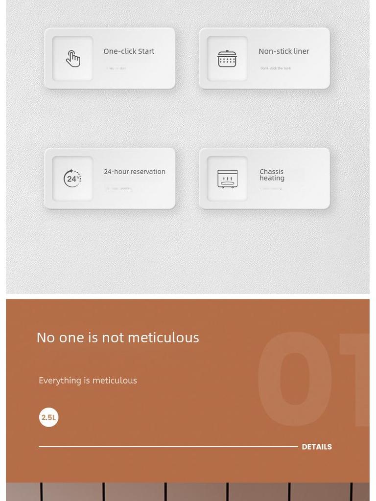 Zemkom Smart Mini Рисоварка (1-3 человека) с разделением риса и супа