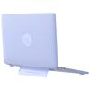 Защитный чехол для MacBook Air 13 Pro 14 с подставкой для отвода тепла, матовый, противоскользящий, в 8 цветах