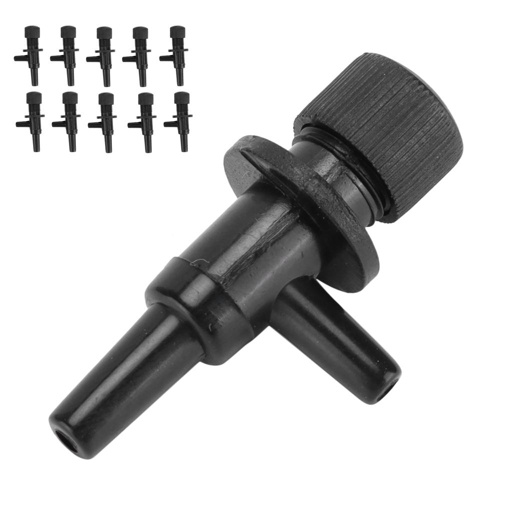 10 Pack Aquarium Control Valves Plastic Fish Tank Air Line Control Regulator Valve