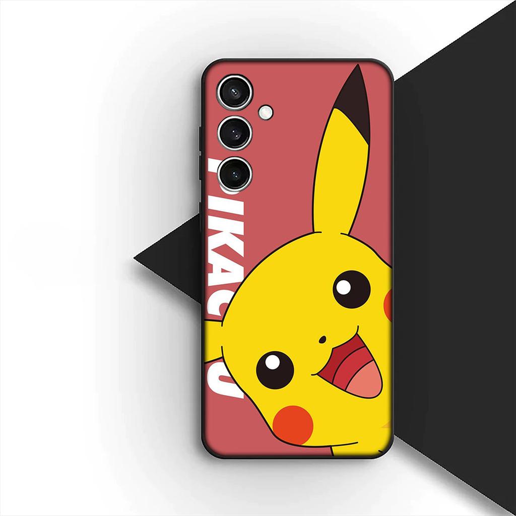 Casing for Apple iPhone 16 14 15 Plus 11 Pro Max 16E ProMax + 16Plus 15+ 14+ Phone Cover Soft Case Cartoon P-Pokemons P-Pikachus