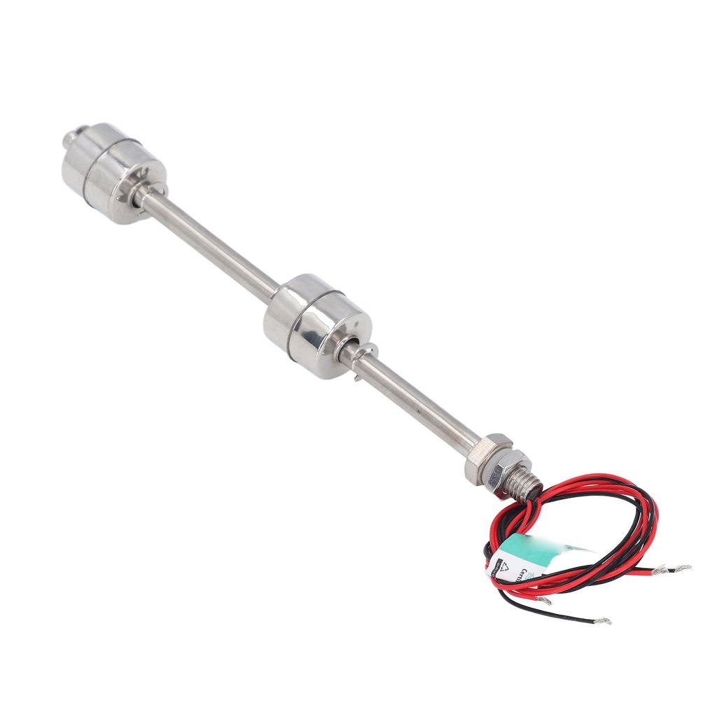 Поплавковый выключатель Датчик уровня воды 200 мм Высокое давление Нержавеющая сталь Двухшариковый поплавковый выключатель Датчик