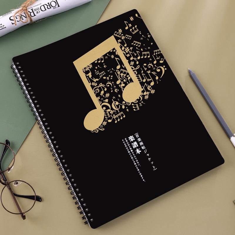 Папка для рисования и нот с прозрачным вкладышем формата А4