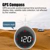 G5 HUD Car Head Up Display RPM MPH Gauge Digital Speed Tester Meter Mileage Compass Y03 HUD Speedometer Automotive Accessories