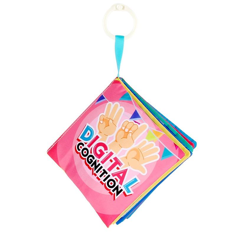 Ткань Младенческая Мягкая Ткань Книга Детские Ранние Познавательные Принадлежности Образовательные