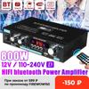 AK35 800W Home Digital Amplifiers Audio 110-240V Bass Audio Power Bluetooth Amplifier Hifi FM Auto Music Subwoofer Speakers