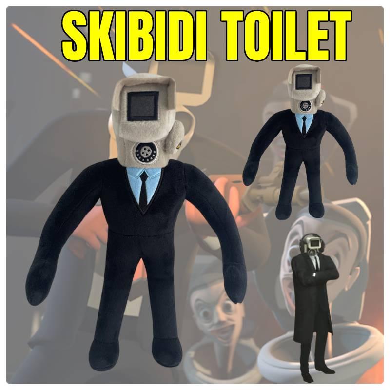 Мягкая и удобная плюшевая игрушка Skibidi Toilet, идеально подходящая для декора и игры