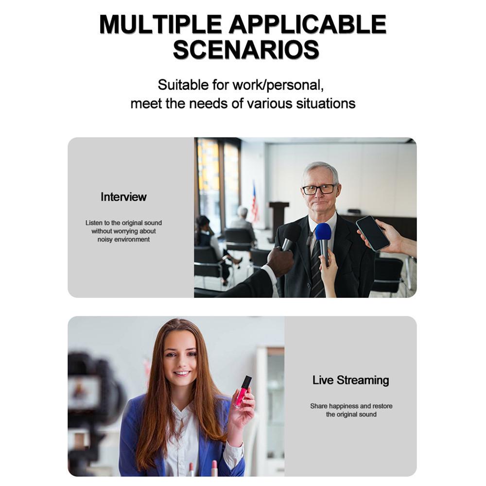 Портативный беспроводной петличный микрофон для записи аудио и видео – Мини K1